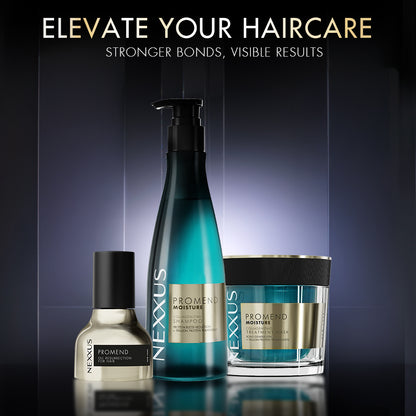Promend Moisture Collagenizing Treatment Shampo 250 Ml + Mask 200 Ml + Serum 30 Ml Combo
