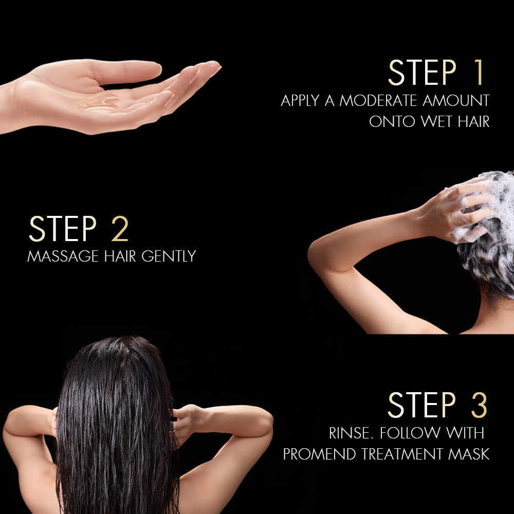 Promend Repair Keratinizing Treatment Shampoo 250 Ml + Mask 200ml + Serum 30 Ml Combo