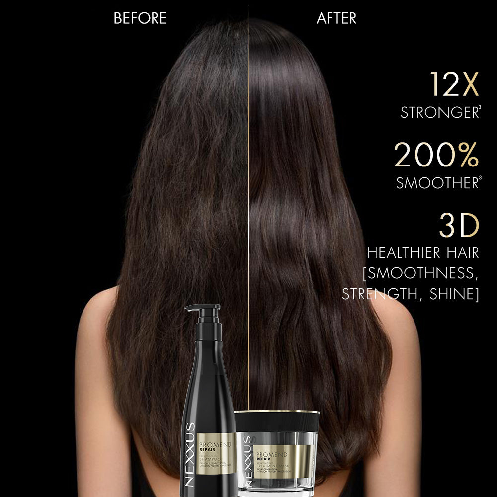 Promend Repair Keratinizing Treatment Shampoo 250 Ml + Mask 200ml + Serum 30 Ml Combo