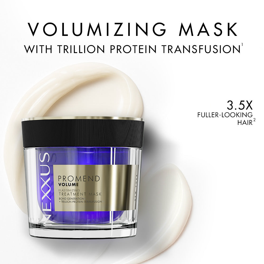 PROMEND VOLUMIZING SHAMPOO | ELASTIN | 250 ml + PROMEND VOLUMIZING MASK | 200 ml + PROMEND OIL RESURRECTION 30 ml