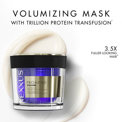 PROMEND VOLUMIZING SHAMPOO | ELASTIN | 250 ml + PROMEND VOLUMIZING MASK | 200 ml + PROMEND OIL RESURRECTION 30 ml