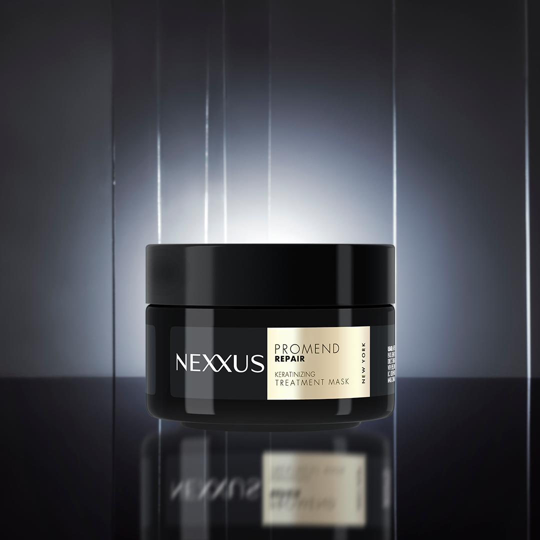 Nexxus hair care benefits infographic keratin collagen elastin