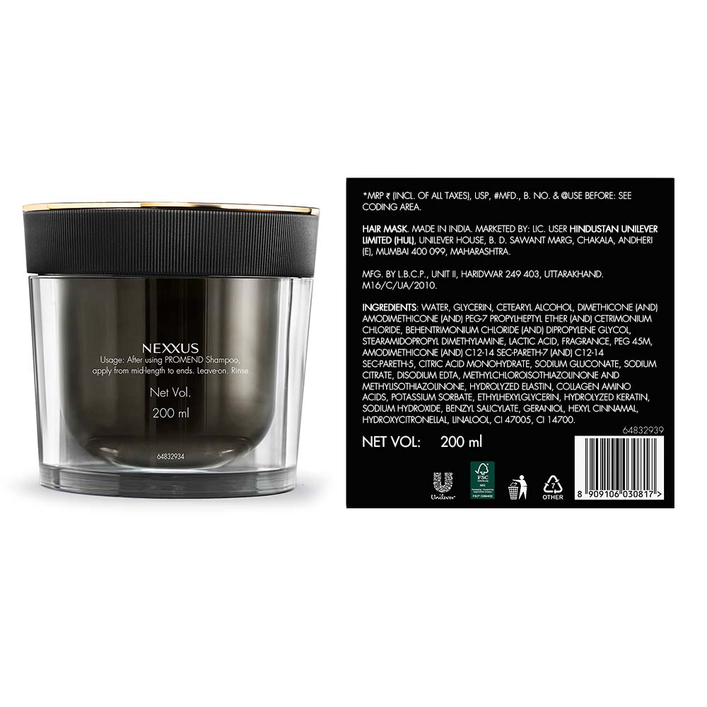 Promend Repair Keratinizing Treatment Shampoo 250 Ml + Mask 200ml + Serum 30 Ml Combo