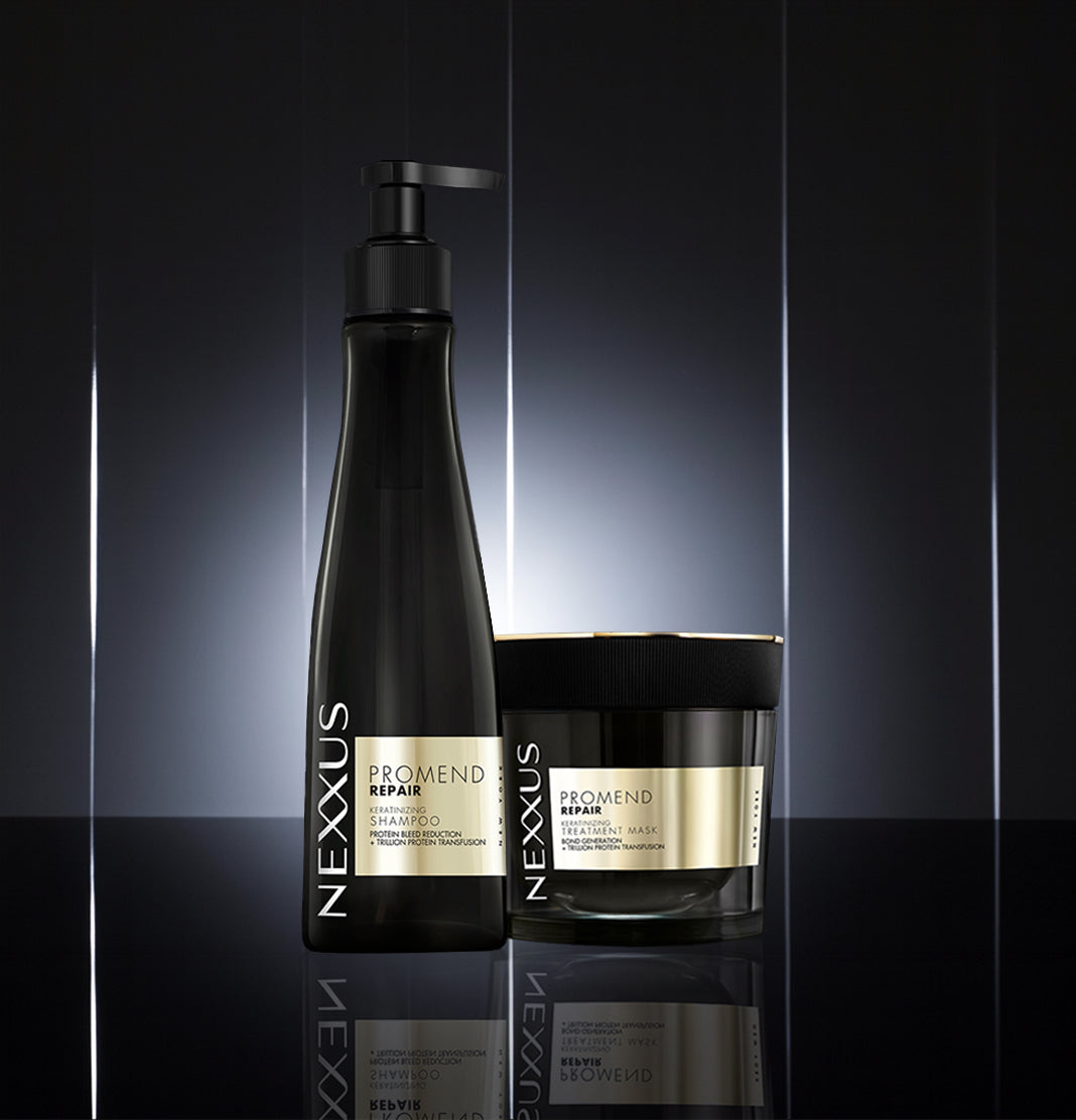 PROMEND REPAIR KERATINIZING SHAMPOO + MASK