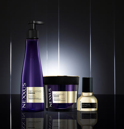 PROMEND VOLUMIZING SHAMPOO | ELASTIN | 250 ml + PROMEND VOLUMIZING MASK | 200 ml + PROMEND OIL RESURRECTION 30 ml