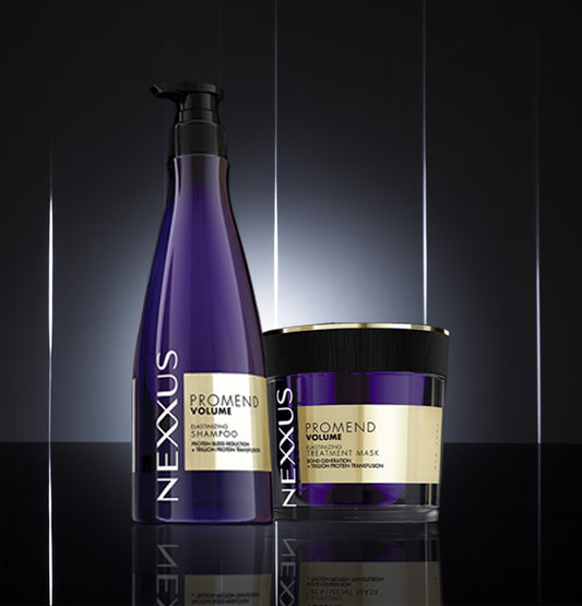 PROMEND VOLUMIZING SHAMPOO | ELASTIN | 250 ml + PROMEND VOLUMIZING MASK | 200 ml